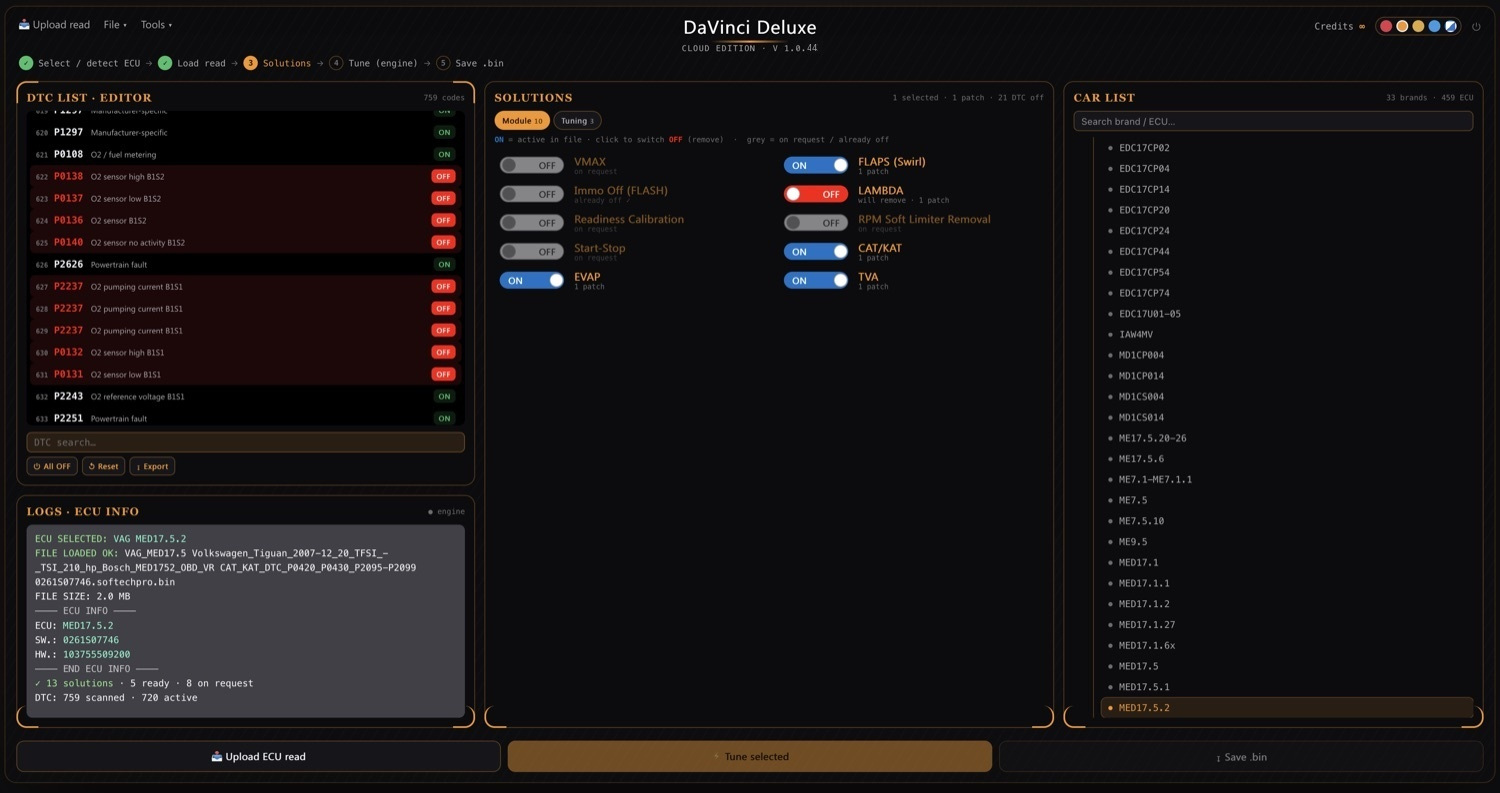 DaVinci Deluxe Cloud Edition V1.0.44 ተዋሕዶ
