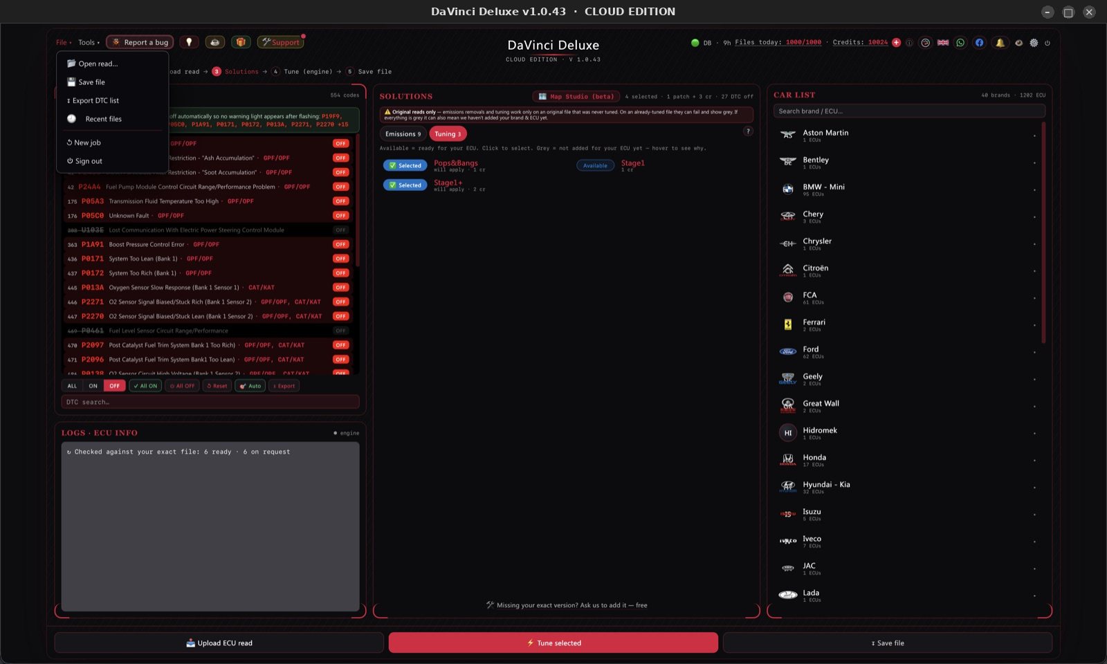 DaVinci Deluxe on Linux 17